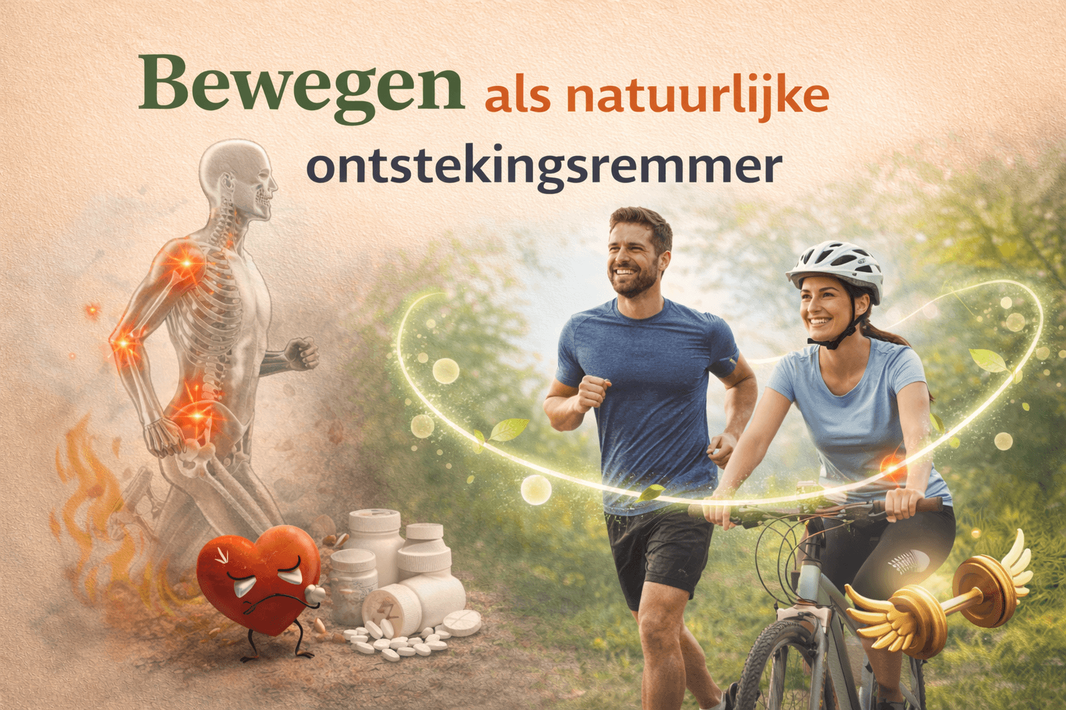 Beweging als natuurlijke ontstekingsremmer