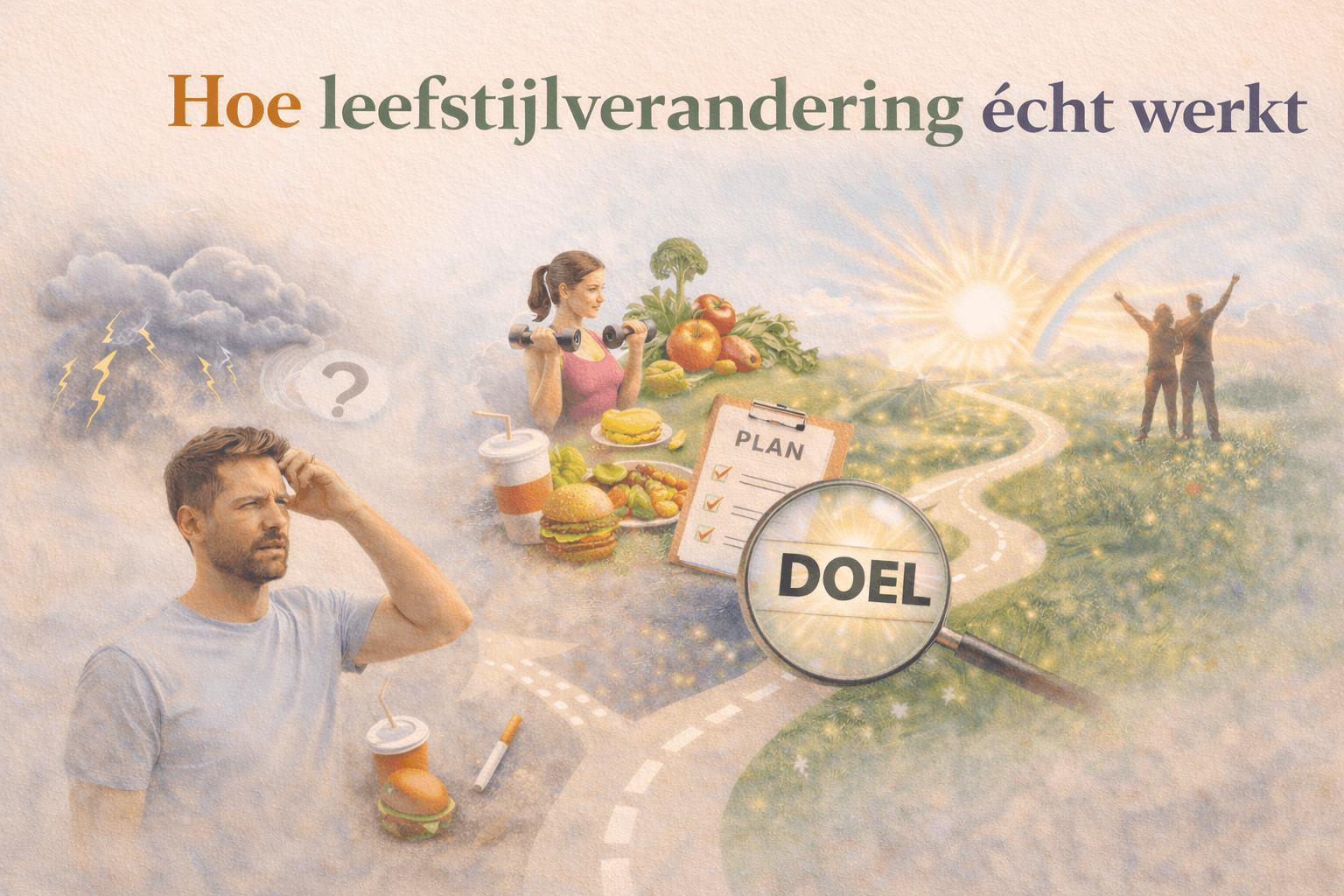 Hoe leefstijlverandering écht werkt