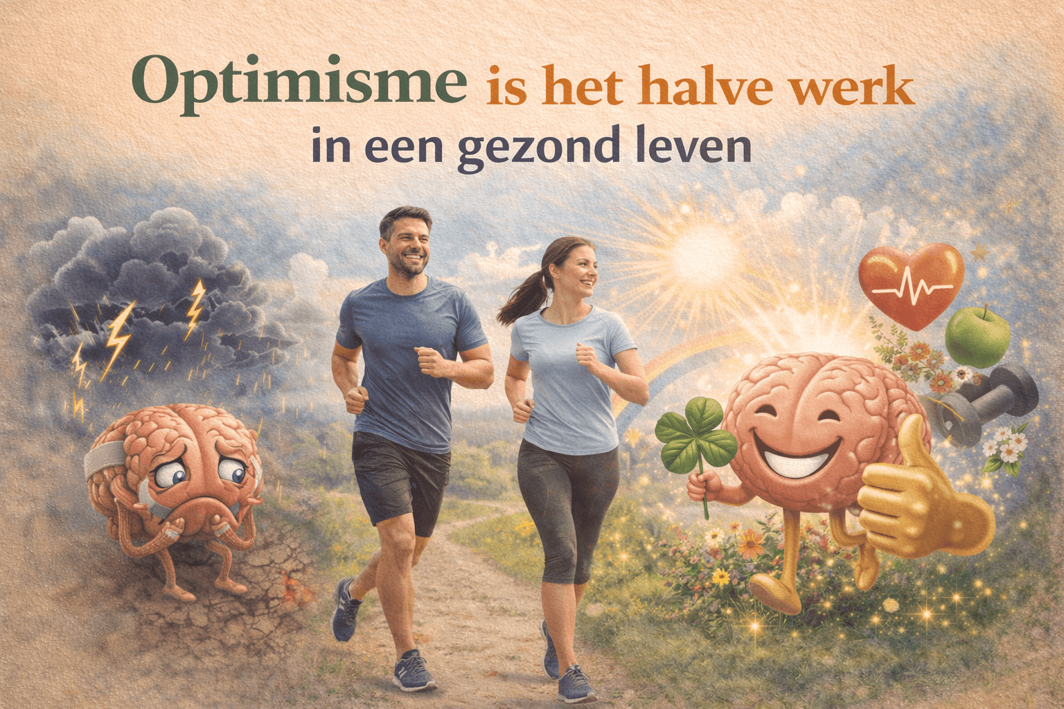 Optimisme is het halve werk in een gezond leven