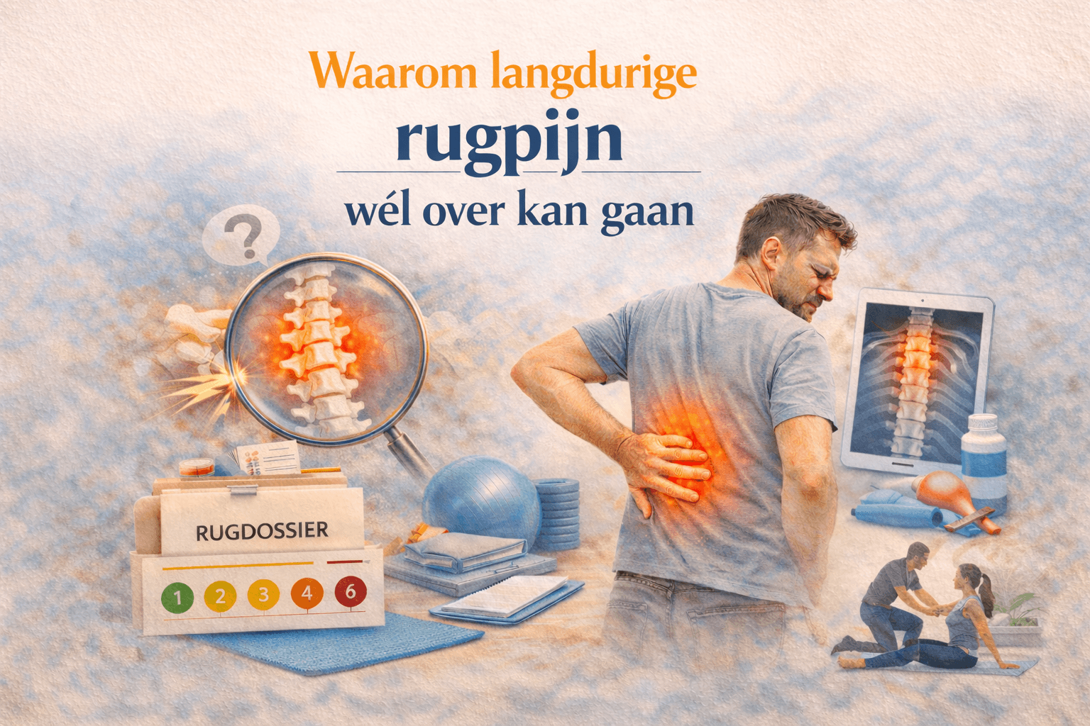 Waarom langdurige rugpijn wél over kan gaan